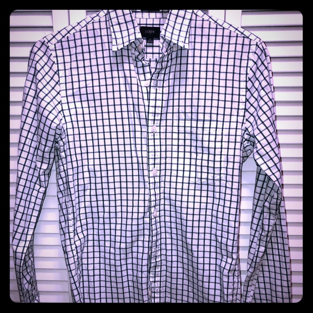 J crew slim fit button down